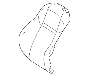 4639101407 - : Seat Back Pad for Mercedes-Benz Image