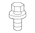 90141S5TG01 - Body: Sight Shield Bolt for Honda: Accord, CR-Z Image