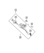 68438322AA - Clutch: Clutch Pedal for Fiat: 124 Spider Image