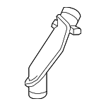 95811077000 - Cooling System: Pipe for Porsche: Cayenne Image