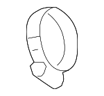 N10735601 - Cooling System: Hose Clamp for Porsche: Cayenne Image