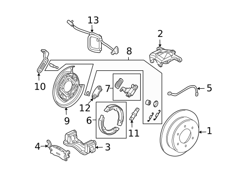 Anti-Lock Brakes for 2010 Hummer H3T #2