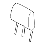 BR3Z54611A08CC - Body: Headrest for Ford Image