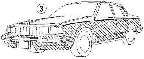 Stripe Tape for 1989 Buick Century #3