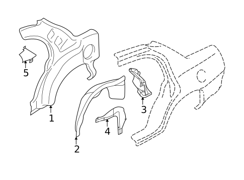 Inner Structure for 2005 Lincoln Town Car #0