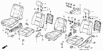 81543SM2A01ZB - : Cap, Armrest *NH89L* (Palmy Gray) for Honda Image