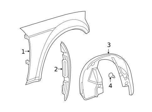 Fender & Components for 2007 Dodge Magnum #0