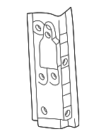 6173660041 - Body: Lower Back Panel for Toyota: Land Cruiser Image