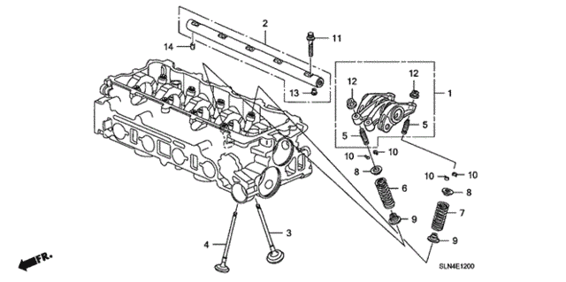 Valve - Rocker Arm for 2007 Honda Fit #0