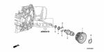 23515RPC030 - Transmission - Automatic: GEAR, IDLE for Honda Image
