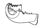 84850DW500WK - Steering: Steering Column Cover for Kia Image
