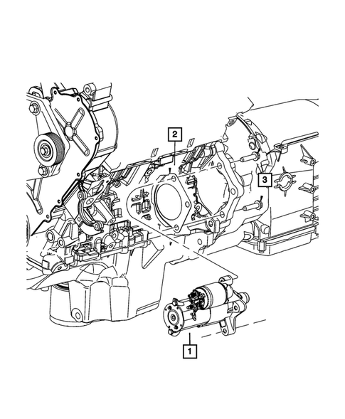 Starters for 2008 Dodge Nitro #1