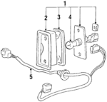 MB381303 - : Harness for Mitsubishi: Galant Image