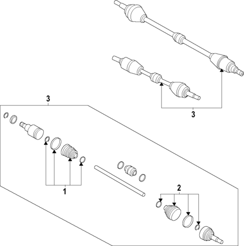 Axle Shafts & Joints for 2022 Nissan Versa #0