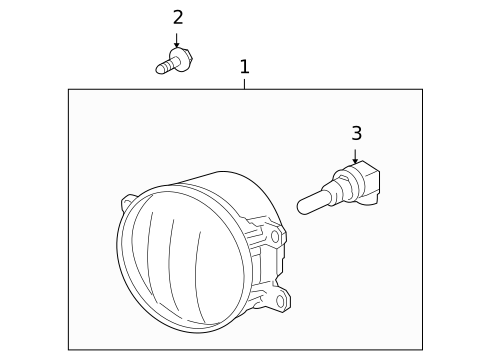 Fog Lamps for 2012 Toyota 4Runner #0