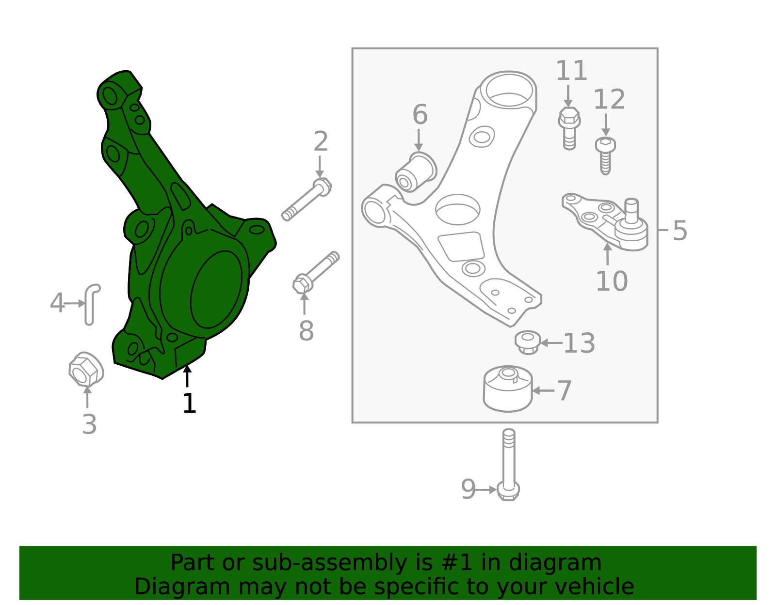 51716-2T110 - Knuckle 2012-2014 Kia | Kia.Parts Store