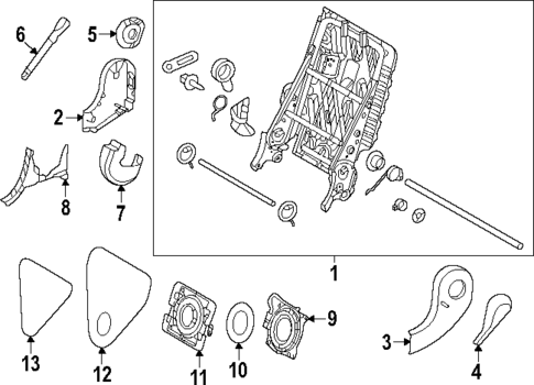 Second Row Seats for 2025 Toyota Sequoia #5