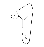 31368305 - Cooling System: Inlet Hose Bracket for Volvo: S90, V60, V60 Cross Country, XC60, XC90 Image