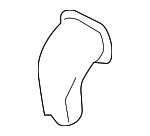 64316913497 - Body: Water Outlet for BMW: 525i, 525xi, 528i, 528i xDrive, 528xi, 530i, 530xi, 535i, 535i xDrive, 535xi, 545i, 550i, 645Ci, 650i, M5, M6 Image