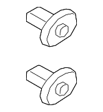 K12351039 - Electrical: Tail Lamp Assembly Grommet for Mazda: 3, CX-30, CX-5, CX-50, CX-70, CX-9, CX-90, MX-30 EV Image