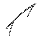 82530AR001 - Body: Run Channel for Genesis: Electrified GV70, GV70 Image