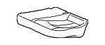 21192009687F40 - Body: Cushion Cover for Mercedes-Benz Image