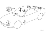 63261383049 - Lighting: Registration Plate Light for BMW Image