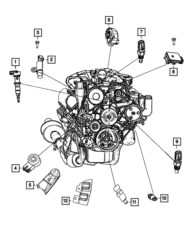 56045439AC - Electrical: Heat Shield for Mopar Image