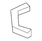 70081SDAA01 - Body: Frame Assembly Front Seal for Acura: ILX, RDX, RL, RLX, TSX Image