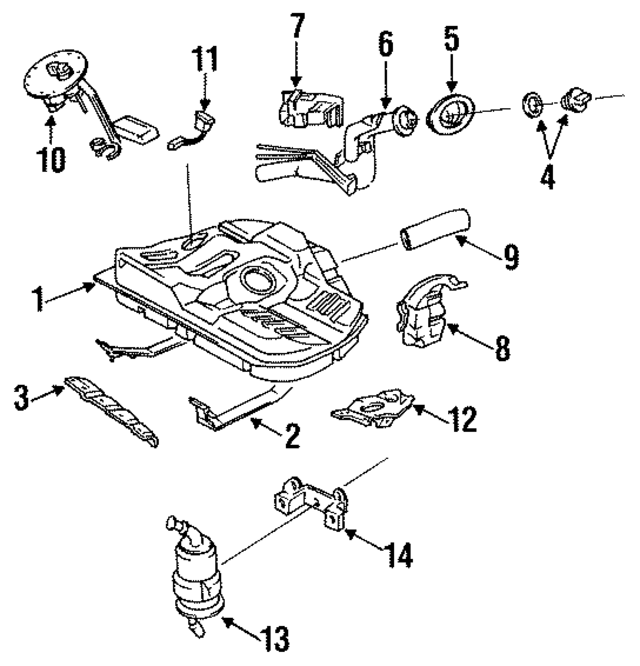 BR7042110B - : Fuel Tank for Mazda Image