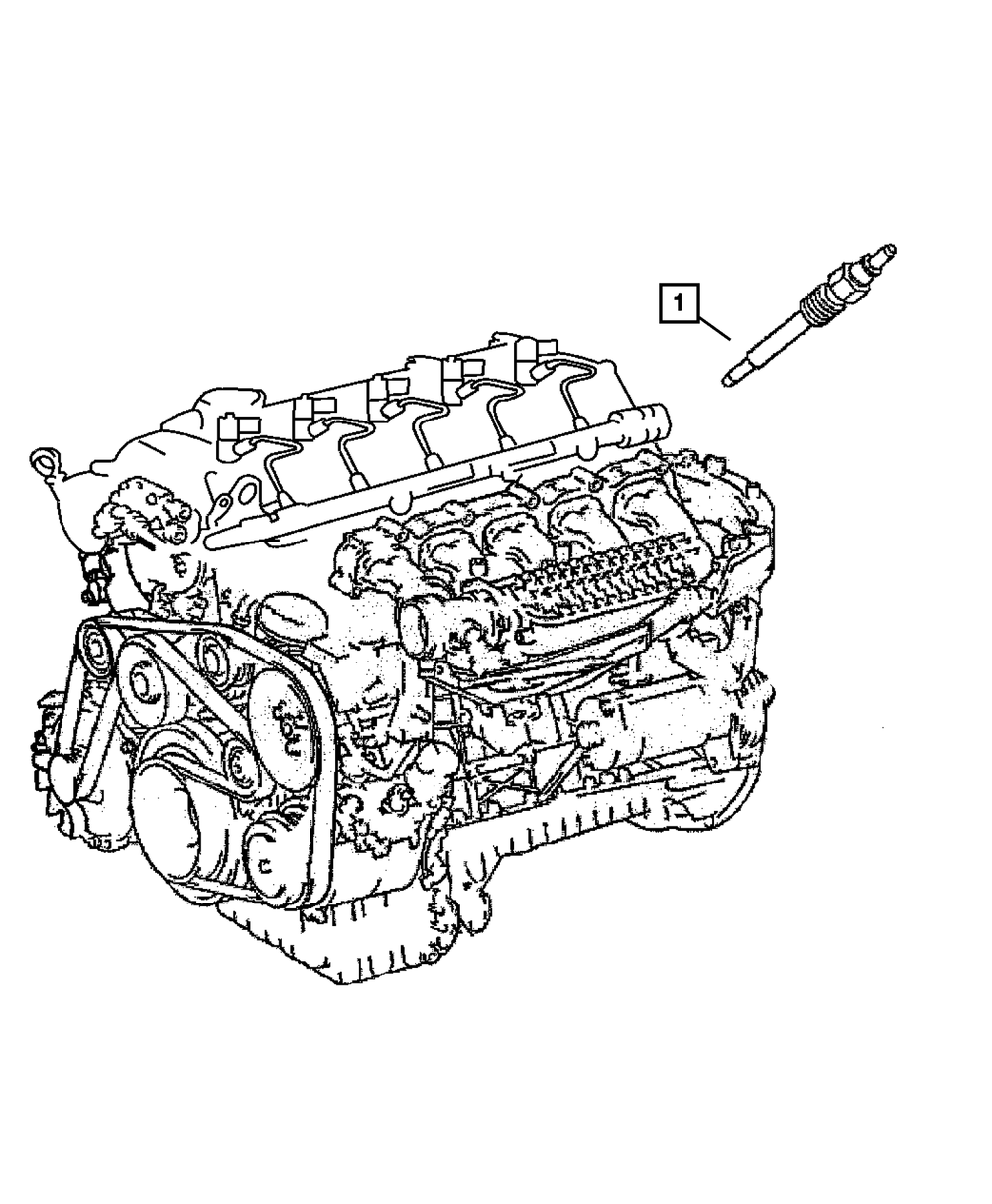 Glow Plug - Mopar (5080047AB)