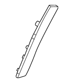 921A1P1000 - Body: Reflector Panel for Kia Image