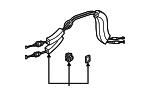 72634TYAA02 - Body: Lock Cable for Acura Image