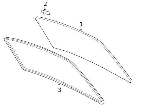 Reveal Moldings for 1999 Lexus ES300 #0