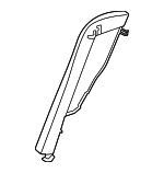 29792061039E43 - Body: Bolster Pad for Mercedes-Benz Image