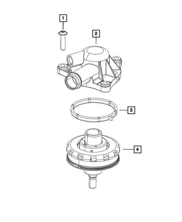 « 68286500AA – Engine : Tête Hexagonale Boulon pour Mopar Image »