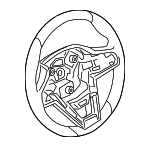 32308746691 - Steering: Steering Wheel for BMW: 228i Gran Coupe, 228i xDrive Gran Coupe, 230i, 230i xDrive, 330e, 330e xDrive, 330i, 330i xDrive, 430i, 430i Gran Coupe, 430i xDrive, 430i xDrive Gran Coupe, M2, M235i xDrive Gran Coupe, M240i, M240i xDrive, M340i, M340i xDrive, M440i, M440i Gran Coupe, M440i xDrive, M440i xDrive Gran Coupe, Z4 Image