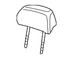 1J0885905D - Body: Headrest for Volkswagen Image