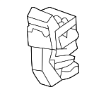 3B0885737BB41 - Body: Lock for Volkswagen Image