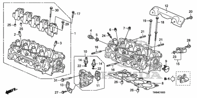 Cylinder Head for 2013 Honda Insight #0