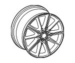 4M0601025EE - Suspension: Wheel, Alloy for Audi: Q7, SQ7 Image