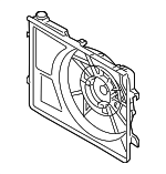 253501W050 - Cooling System: Fan Shroud for Kia: Rio Image