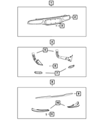 68191404AB - Mopar Accessories - Component Parts: Inlet Duct Panel, Right for Mopar Image