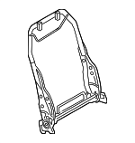GBVG8863X - : Seat Back Frame for Mazda: 6 Image