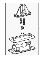 8127002250 - : 2014-2019 Toyota Corolla - License Lamp for Toyota Image