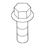 957010601608 - Electrical: Cover Bolt for Honda: Accord, Civic, Clarity, CR-V, CR-Z, Crosstour, Element, Fit, HR-V, Insight, Odyssey, Passport, Pilot, Ridgeline, S2000 Image