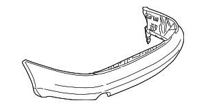 8D5807303BGRU - : Bumper Cover for Audi: A4, A4 Quattro, S4 Image