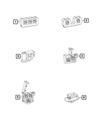 68171498AA - Brakes: Brake Tube Clip for Mopar Image