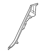 6255133130E0 - Body: Lock Pillar Trim for Lexus: ES250, ES300h, ES350 Image