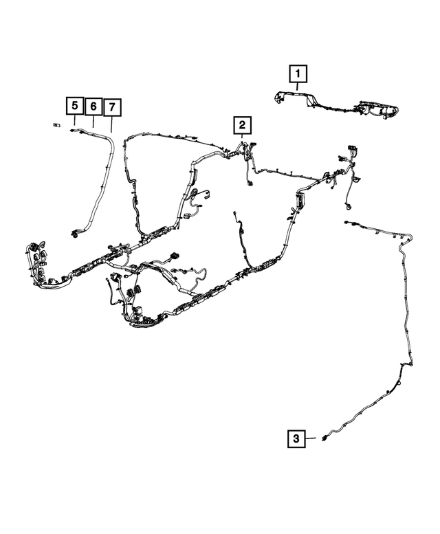 68363254AC - : Antenna Wiring for Mopar Image